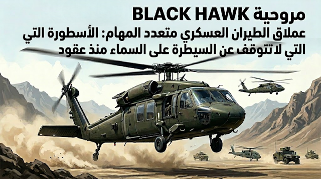 مروحية Sikorsky BLACK HAWK: عملاق الطيران العسكري متعدد المهام الذي يسيطر على السماء منذ عقود