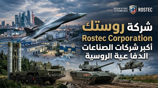 شركة روستك Rostec Corporation اكبر شركات اصناعات الدفاعية الروسية