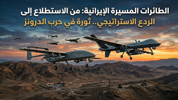 الطائرات المسيرة الإيرانية: من الاستطلاع إلى الردع الاستراتيجي.. ثورة في حرب الدرونز