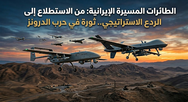 الطائرات المسيرة الإيرانية: من الاستطلاع إلى الردع الاستراتيجي.. ثورة في حرب الدرونز