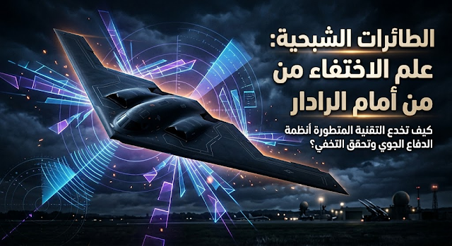 الطائرات الشبحية: علم الاختفاء من أمام الرادار