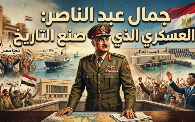 جمال عبد الناصر: العسكري الذي صنع التاريخ