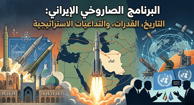 البرنامج الصاروخي الإيراني: التاريخ، القدرات، والتداعيات الاستراتيجية