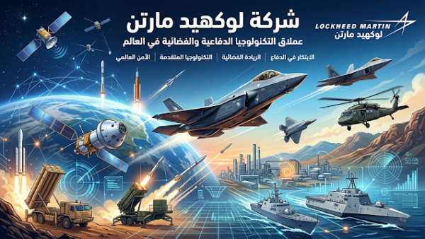 شركة لوكهيد مارتن: عملاق التكنولوجيا الدفاعية والفضائية في العالم