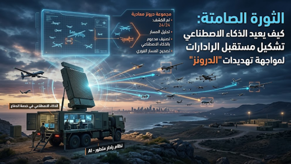 الثورة الصامتة: كيف يعيد الذكاء الاصطناعي تشكيل مستقبل الرادارات لمواجهة تهديدات “الدرونز”