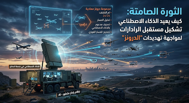 الثورة الصامتة: كيف يعيد الذكاء الاصطناعي تشكيل مستقبل الرادارات لمواجهة تهديدات “الدرونز”