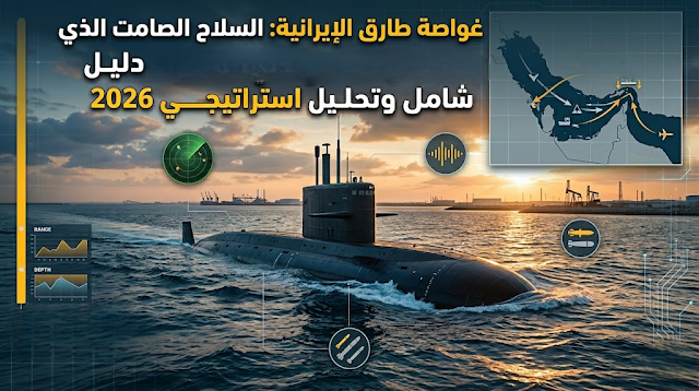 غواصة طارق الإيرانية: السلاح الصامت الذي يعزز الردع البحري في الخليج – دليل شامل وتحليل استراتيجي 2026