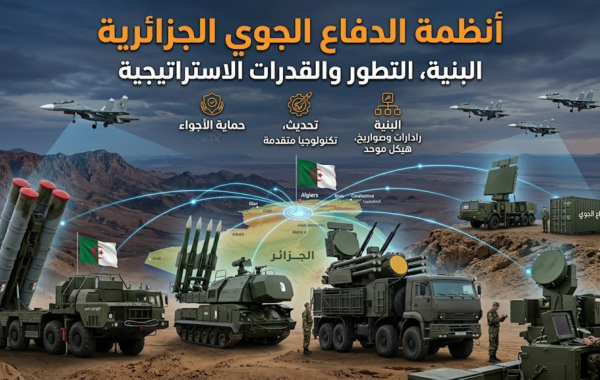 أنظمة الدفاع الجوي الجزائرية: البنية والتطور والقدرات الاستراتيجية
