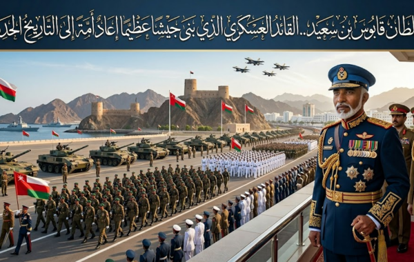 السلطان قابوس بن سعيد.. القائد العسكري الذي بنى جيشًا عظيما اعاد أمةً الى التاريخ الحديث