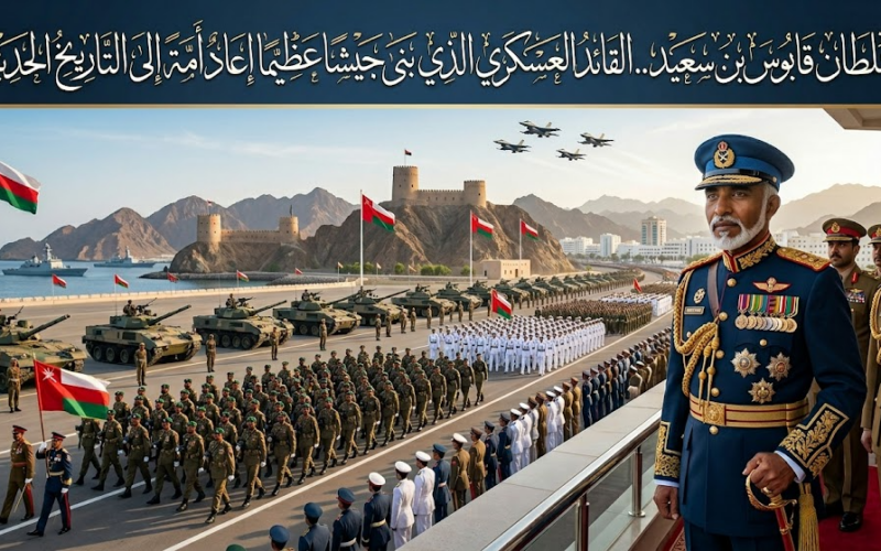 السلطان قابوس بن سعيد.. القائد العسكري الذي بنى جيشًا عظيما اعاد أمةً الى التاريخ الحديث