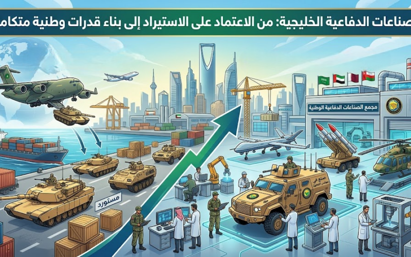 الصناعات الدفاعية الخليجية: من الاعتماد على الاستيراد إلى بناء قدرات وطنية متكاملة