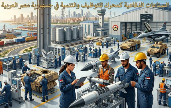 الصناعات الدفاعية كمحرك للتوظيف والتنمية في جمهورية مصر العربية