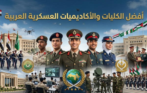 أفضل الكليات والأكاديميات العسكرية العربية: دليل شامل للراغبين في الالتحاق بالمؤسسات العسكرية