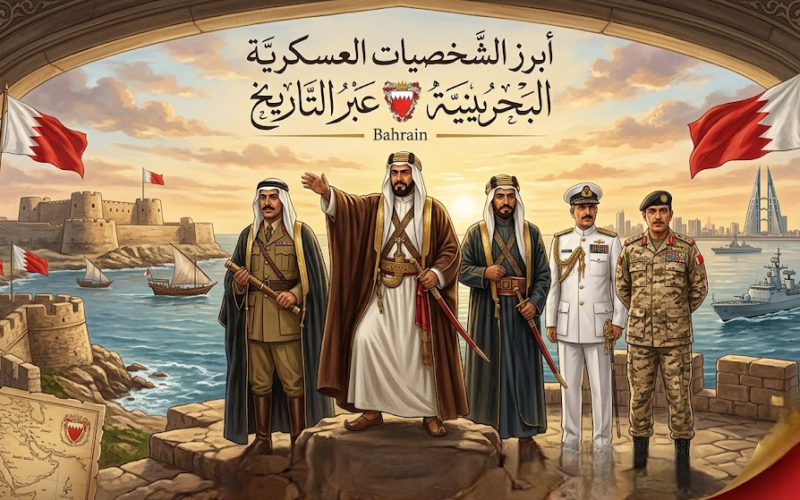 أبرز الشخصيات العسكرية البحرينية عبر التاريخ